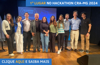 Equipe de Administração da PUC Minas Lourdes conquista 1º lugar no Hackathon CRA-MG 2024